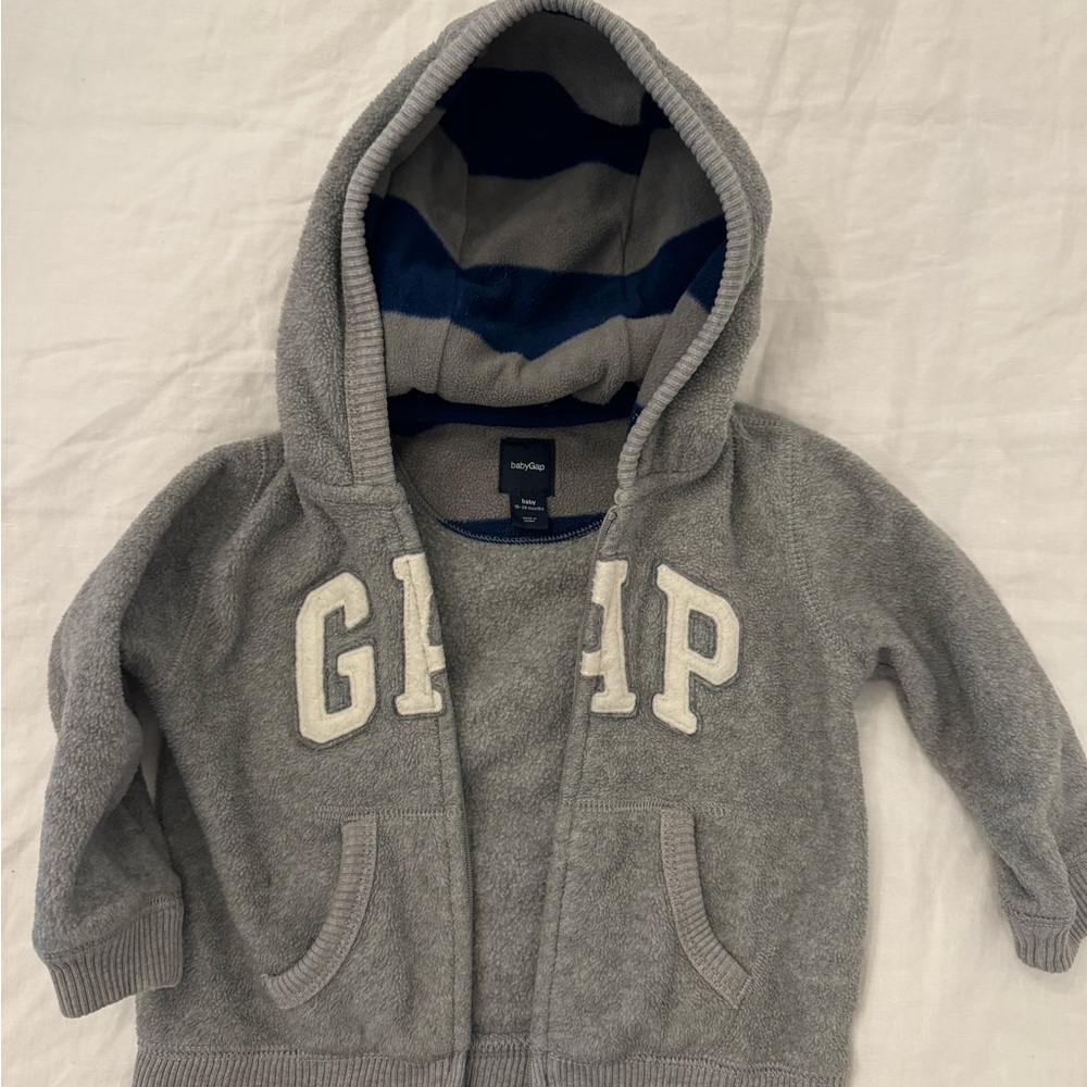 GAP Zip Up Hoodie 18-24M
